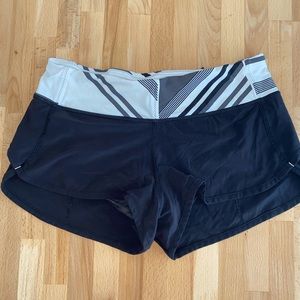 Lululemon speed up shorts 2.5”